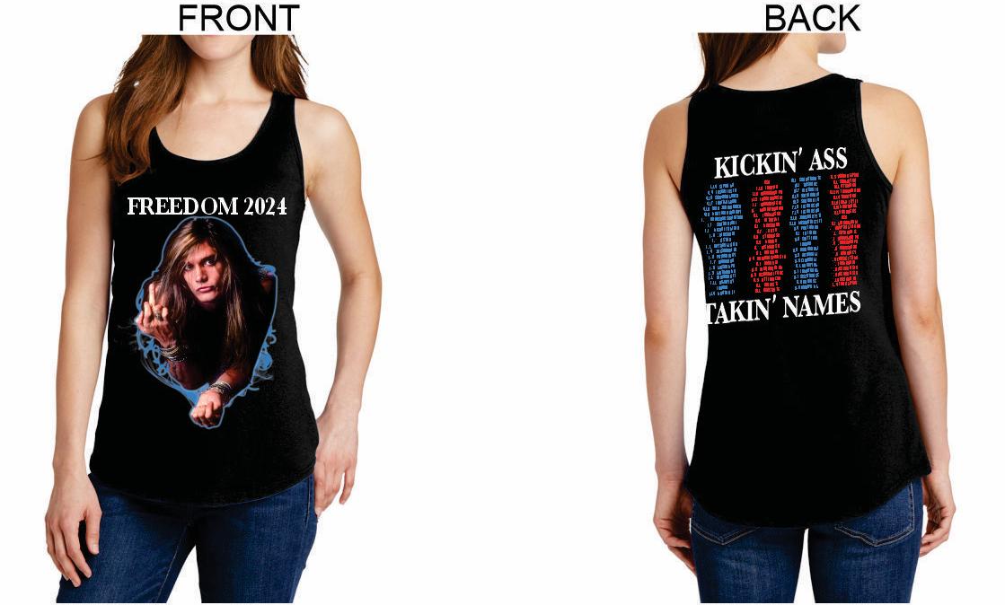 Sebastian Bach FREEDOM 2024 Woman's Tank Top