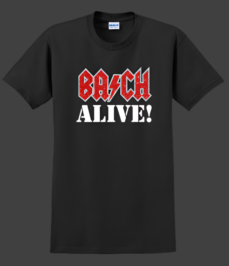 BACH ALIVE! 2025 USA Australia Tour Shirt