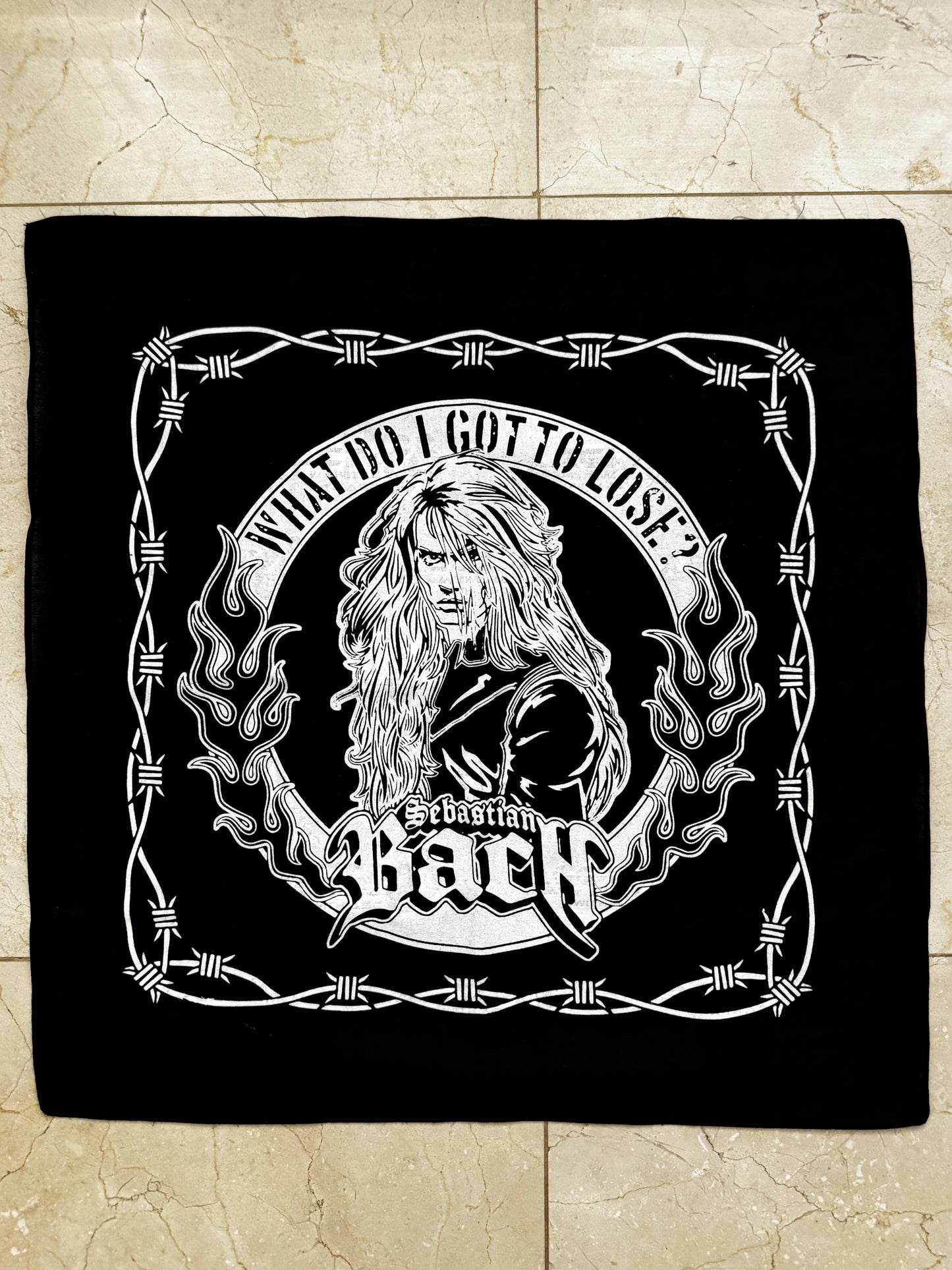 Barbed Wire Bach Bandana