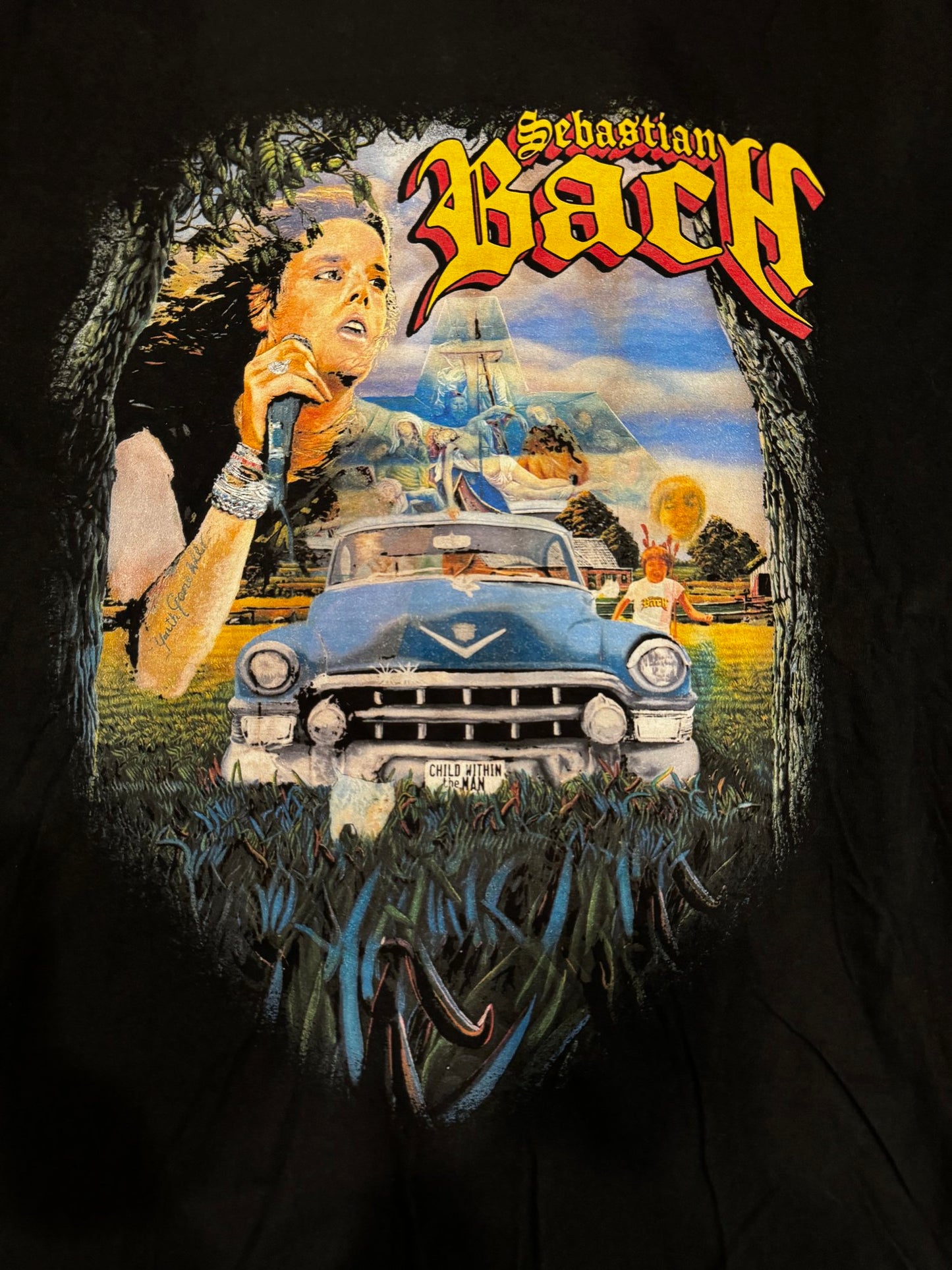 Camiseta oficial del Tour de Francia 2024 de Sebastian Bach para el niño dentro del hombre